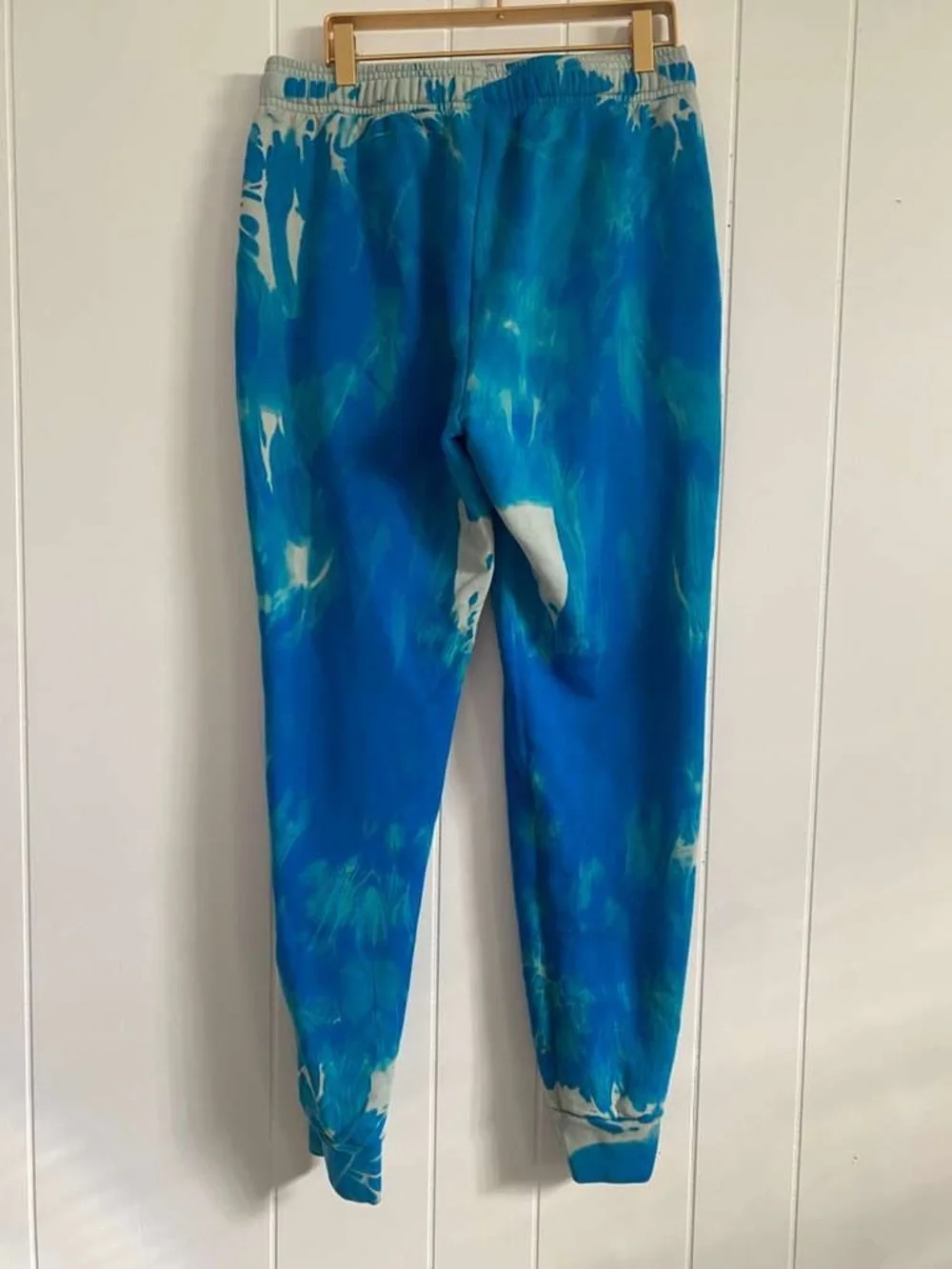 Lacoste Sport Tie Dye Jogger‎ Sweatpants Unisex Medium Blue Streetwear athletic